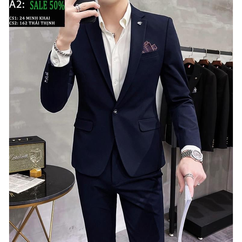 Áo Vest Nam , Áo Blazer Nam thiết kế chuẩn form dáng Hàn Quốc - Q&Q STORE