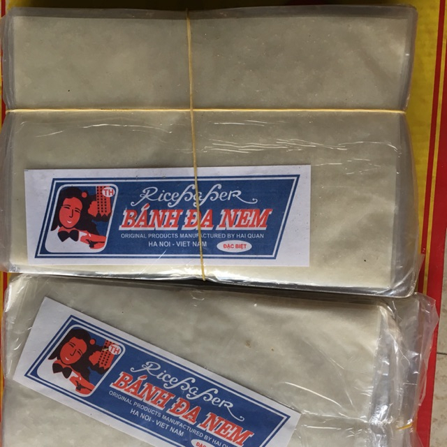 Bánh đa nem ăn sống Rice Parper - 1 tệp 5 gói, 1 gói 7-10 lá