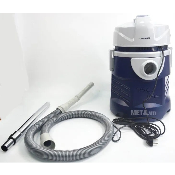 Máy hút bụi công nghiệp Tiross TS9301, Dung tích 32 lít, Thương hiệu Maylaysia, Bảo hành chính hãng 12 tháng