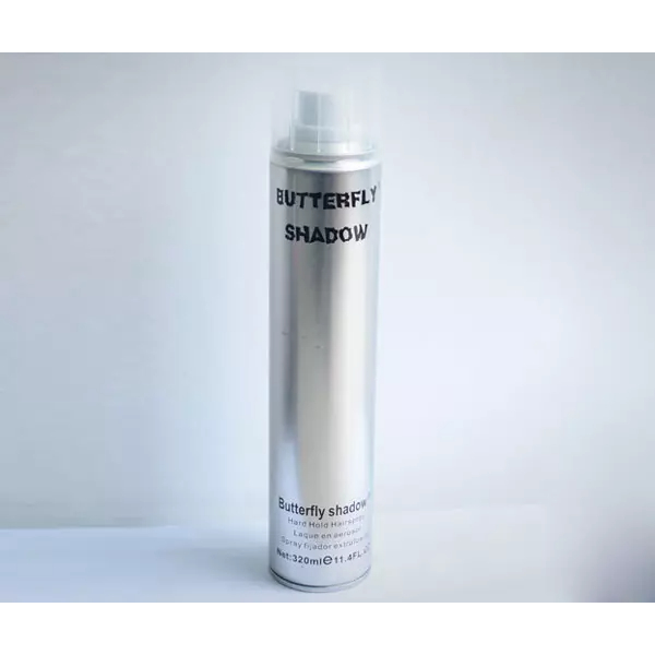 Gôm xịt tóc nam nữ butterfly shadow 320ml  tạo kiểu giữ nếp tóc Ovana Store