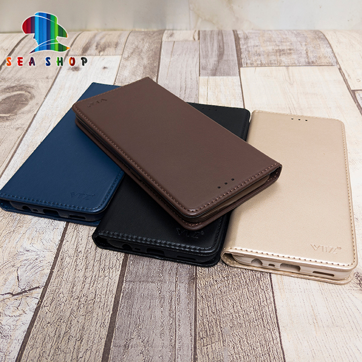 Bao da Xiaomi Mi 9A, 9C Dạng ví, Nắp gập-Ốp lưng 2 mặt có thiết kế ví cà thẻ, ngăn lớn để tien mặt - Kính OG cao cấp