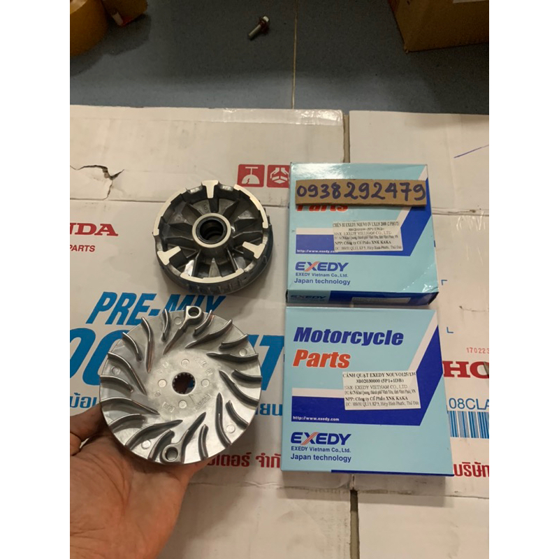 cặp nhôm nồi trước NO lx có phốt zin hãng EXEDY( Nhật )
