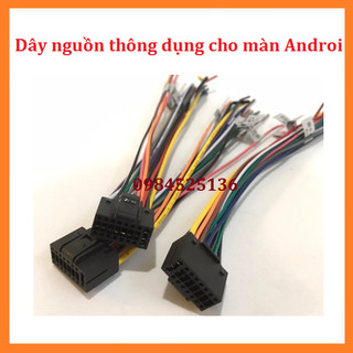 Dây nguồn thông dụng dành cho màn android,Dây nguồn dùng chung cho màn hình android ô tô