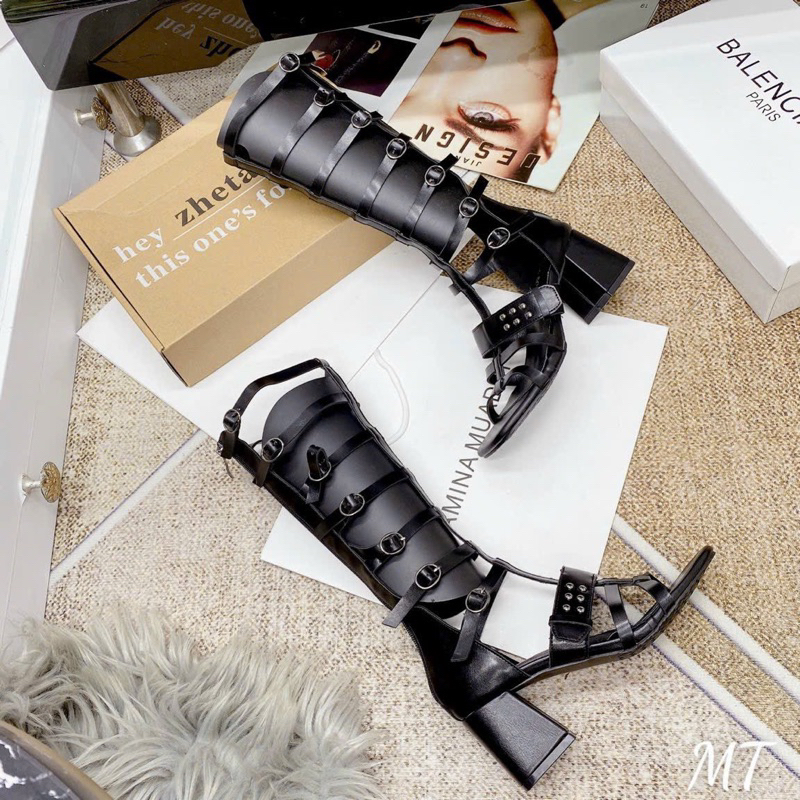 Sandal chiến binh gối - Hàng QC fullbox- kèm video thật