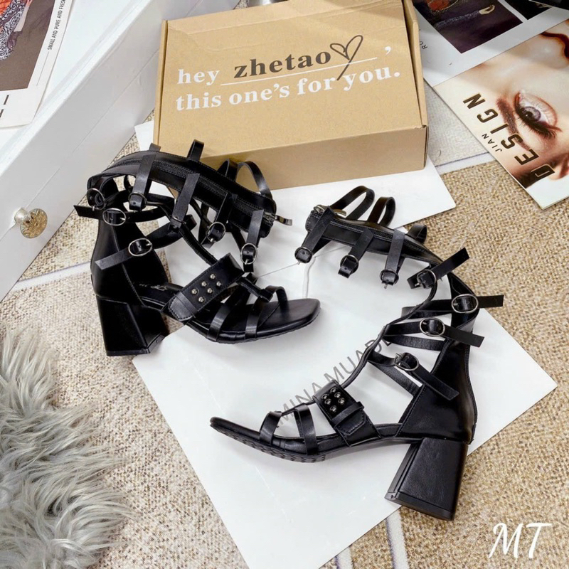 Sandal chiến binh gối - Hàng QC fullbox- kèm video thật