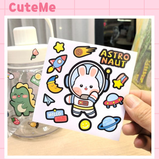 Sticker chống thấm decal cực xinh CuteMe 10x10cm