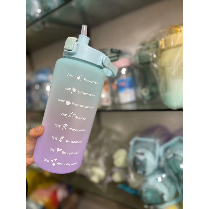 Bình nước 2Lít có chia giơg uống tiện lợi