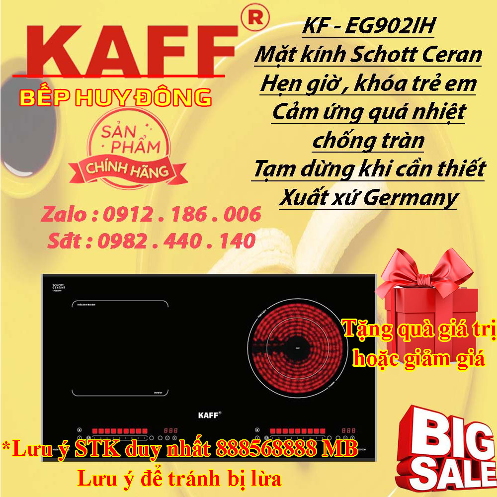 BẾP ĐIỆN TỪ KAFF KF - EG902IH