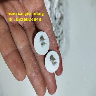 100 bộ núm cài giữ máng đèn và chóa phản quang