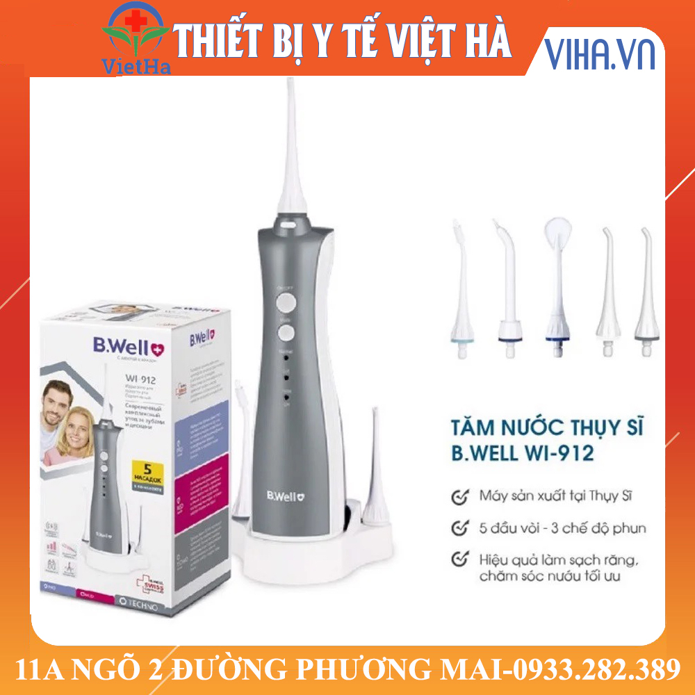 MÁY TĂM NƯỚC CẦM TAY BWELL SẢN XUẤT TẠI THỤY SỸ - B.WELL WI-912 BẢO HÀNH CHĨNH HÃNG 2 NĂM