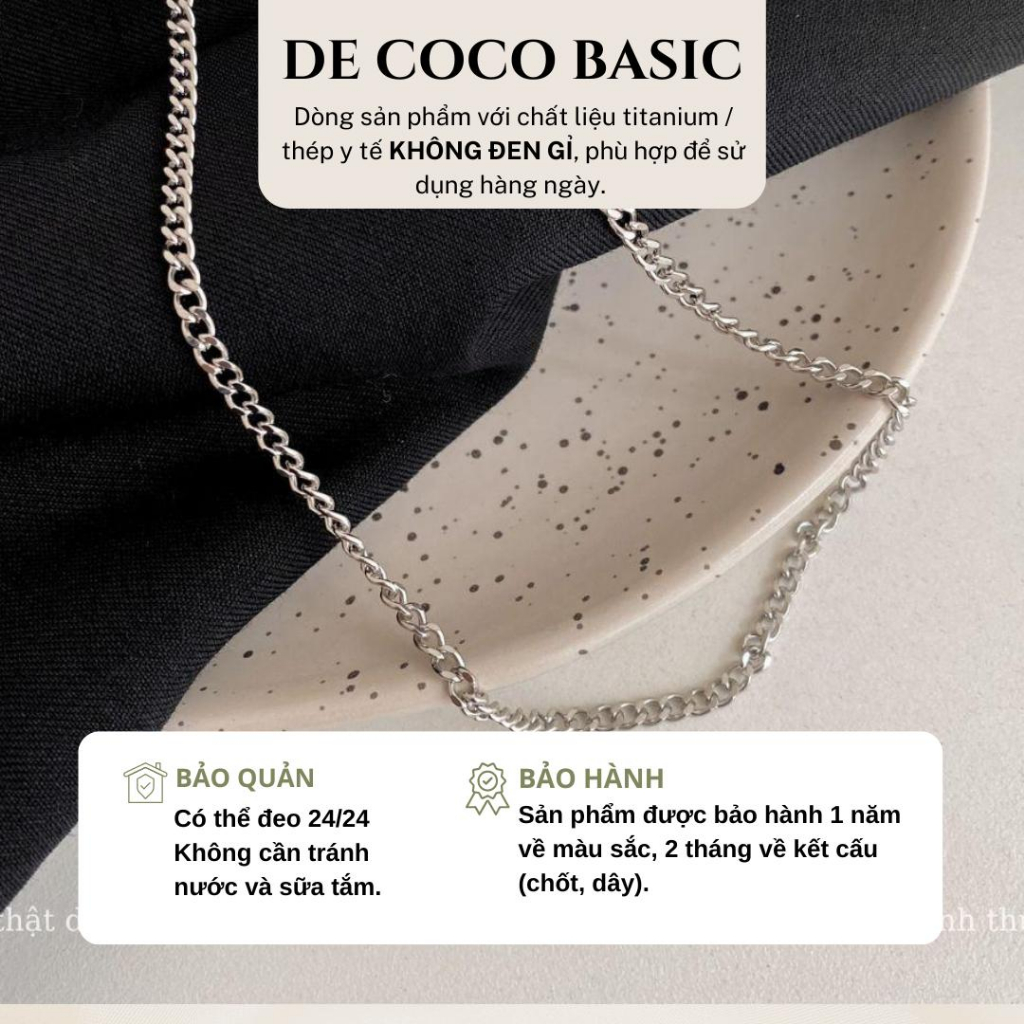 Dây chuyền nữ De Coco The Chain