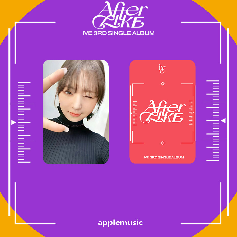 Lomo bo góc IVE hộp thẻ hình 32 tấm