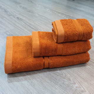 [Hàng A] Combo 3 khăn bông gồm 1 tắm1,4m, 1 gội đầu và 1 rửa mặt đơn sắc giá rẻ bền chắc thấm hút tốt #chuhai