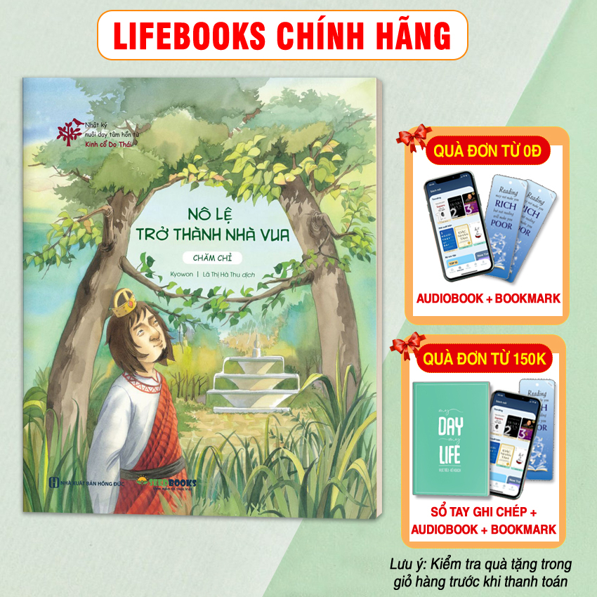 Sách Nô Lệ Trở Thành Nhà Vua (Chăm Chỉ) - Nhật Ký Nuôi Dạy Tâm Hồn Từ Kinh Cổ Do Thái - Bizbooks