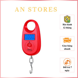Cân móc điện tử mini bỏ túi tải trọng 25kg, siêu chính xác ( TẶNG KÈM PIN )