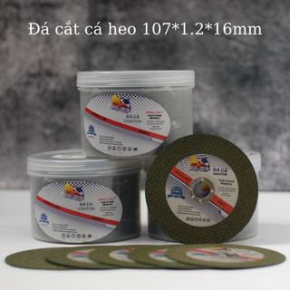 Đá cắt sắt inox cá heo xanh usaton 107mm