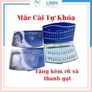 Mắc cài ORTHODONTIC tự động khóa, mắc cài công nghệ cao sử dụng trong chỉnh nha chuyên nghiệp, chất lượng
