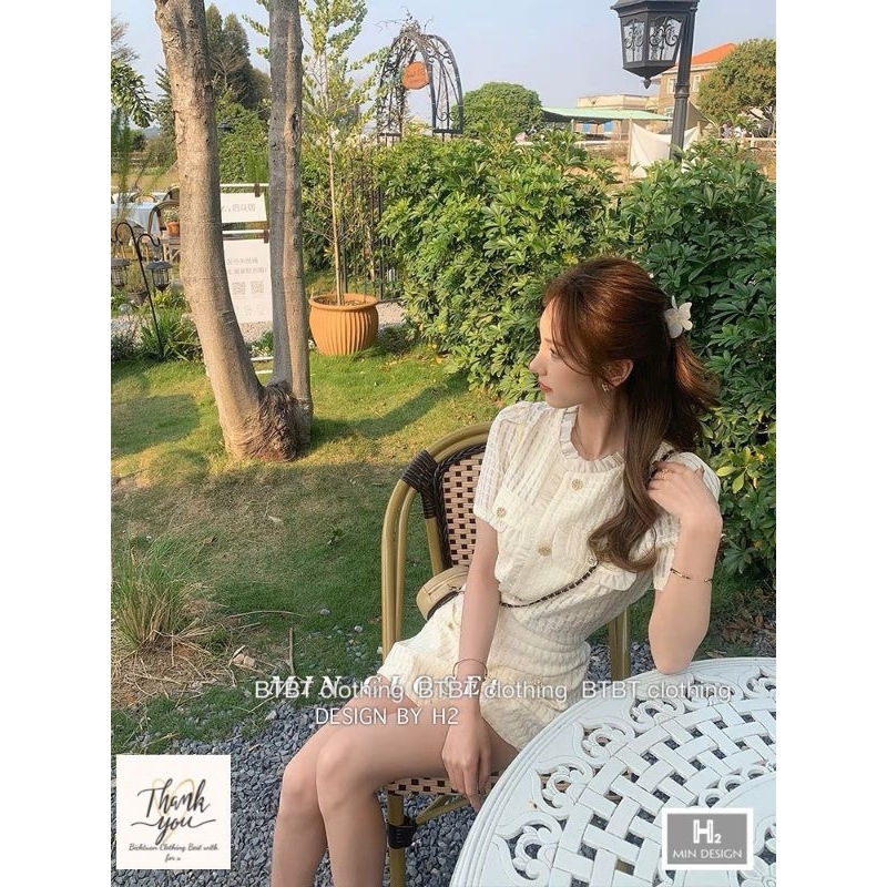 Set Tơ Đính Kẹp Bèo Phối