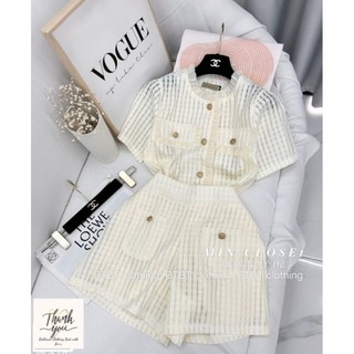 Set Tơ Đính Kẹp Bèo Phối