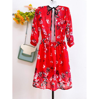 [2hand] Đầm Hoa, Hở Lưng, BIGSIZE, FREESIZE, New 97%, #2hand
