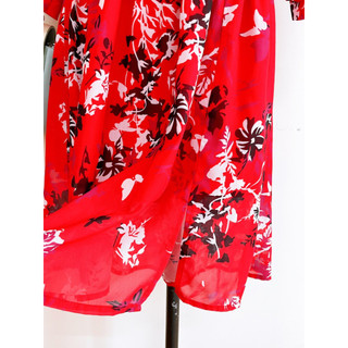 [2hand] Đầm Hoa, Hở Lưng, BIGSIZE, FREESIZE, New 97%, #2hand
