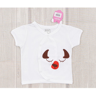Áo sơ sinh tay ngắn cài chéo cho bé BB45NEW