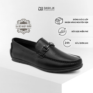 Giày Moca Nam Công Sở Cao Cấp Đế Bệt DASH JK Genero - GN01