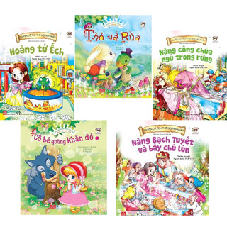 Sách - Truyện cổ tích thế giới hay nhất - Bộ 5 cuốn lẻ