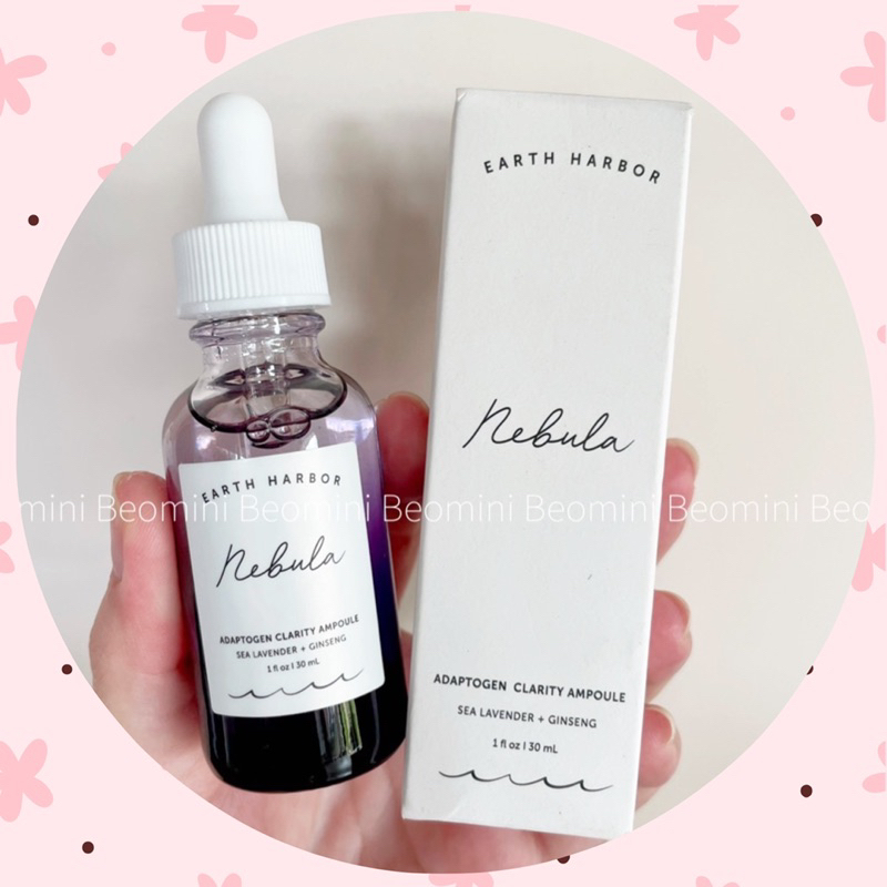 Tinh chất dưỡng da dành cho da dầu, da mụn & mụn đầu đen EARTH HARBOR Nebula Adaptogen Clarity Ampoule 30ml
