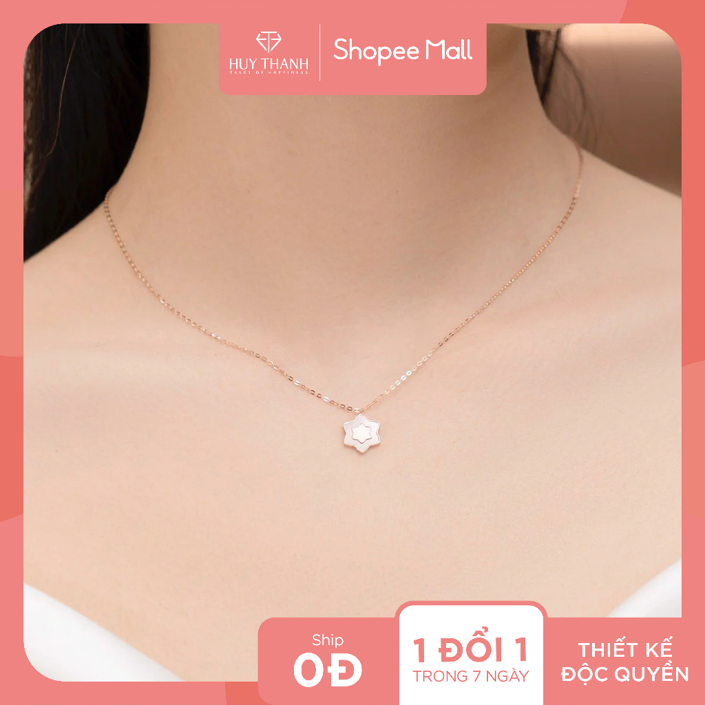 Dây Chuyền Vàng 18K DCZ006 Huy Thanh Jewelry