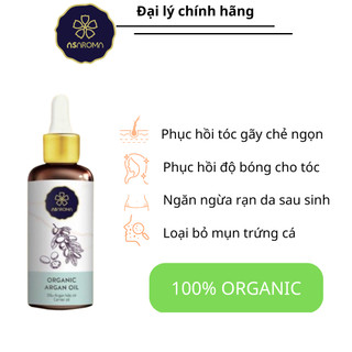 Dưỡng tóc argan oil asaroma- serum mọc tóc - tái tạo da-ủ tóc 30ml