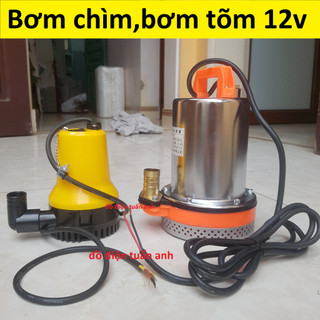 Máy bơm nước chìm 12v, máy bơm tõm 12v