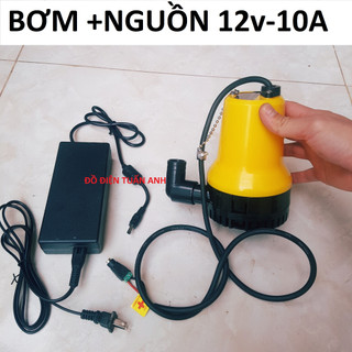 Máy bơm nước chìm 12v, máy bơm tõm 12v