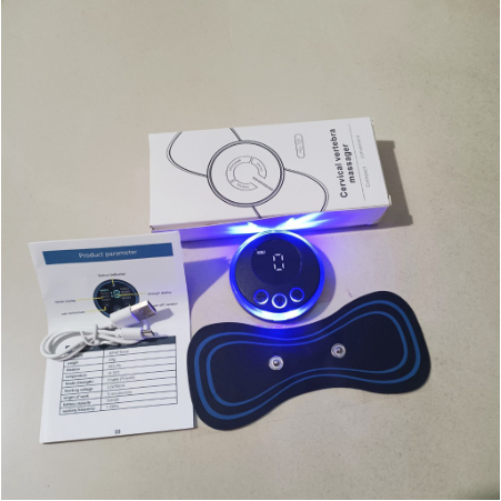 Miếng Massage Xung Điện Cổ Vai Gáy, Bắp Tay, Lưng Bằng Sung Điện Hình Nơ- Máy Mát Xa Thân Hình 8 Chế Độ