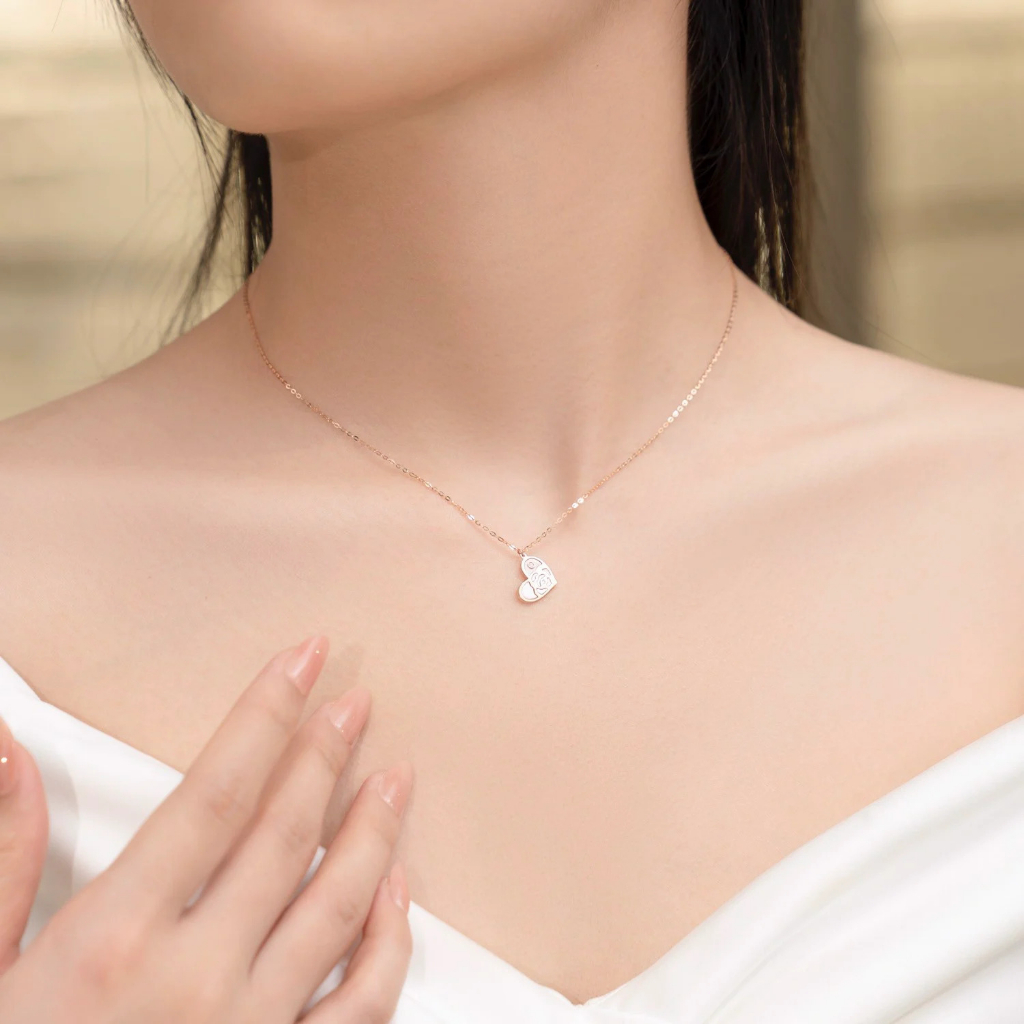 Dây Chuyền Vàng 18K DCZ007 Huy Thanh Jewelry