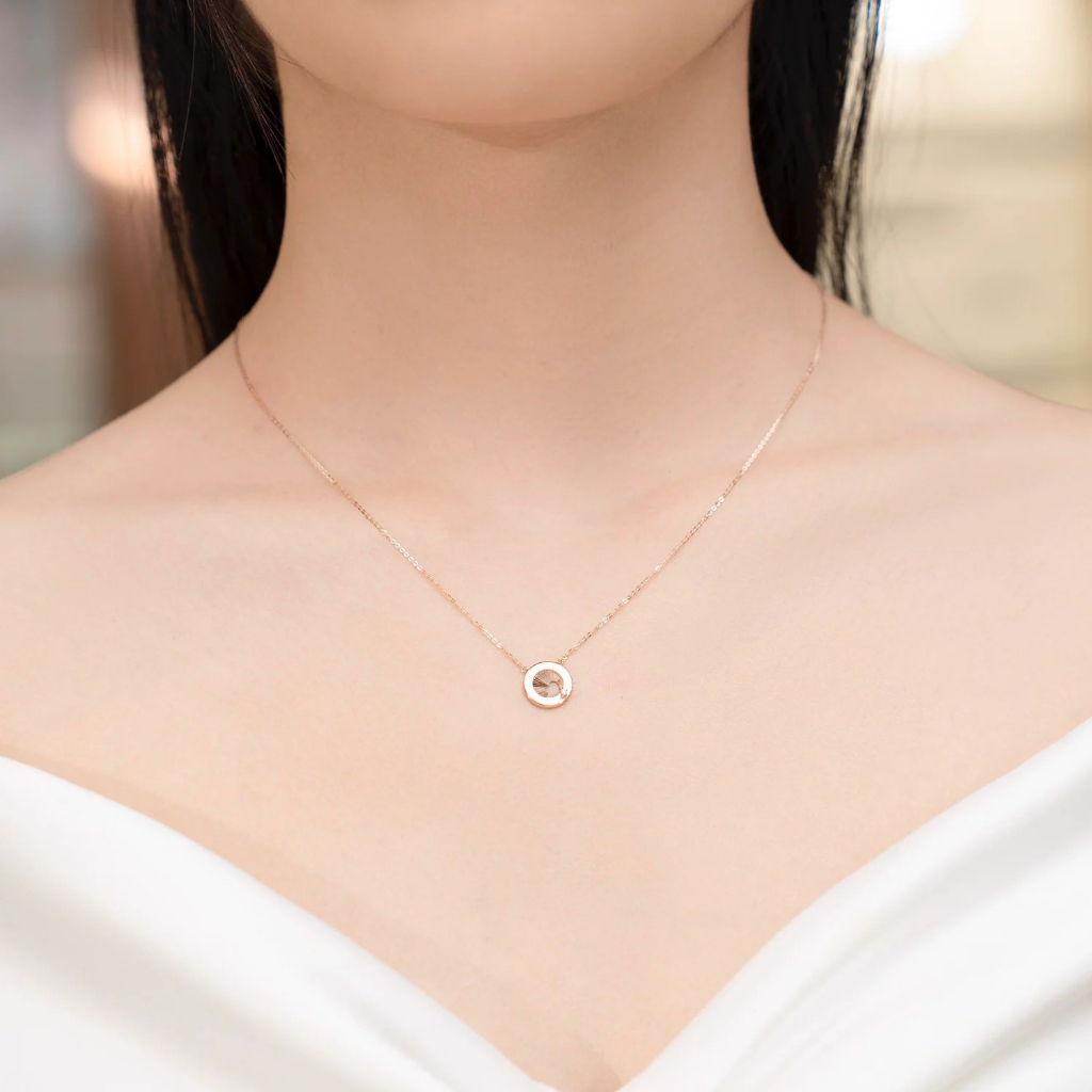 Dây Chuyền Vàng 18K DCZ010 Huy Thanh Jewelry