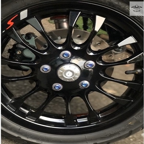 Chụp Mâm Xe CNC Full Nhôm Cho Vespa