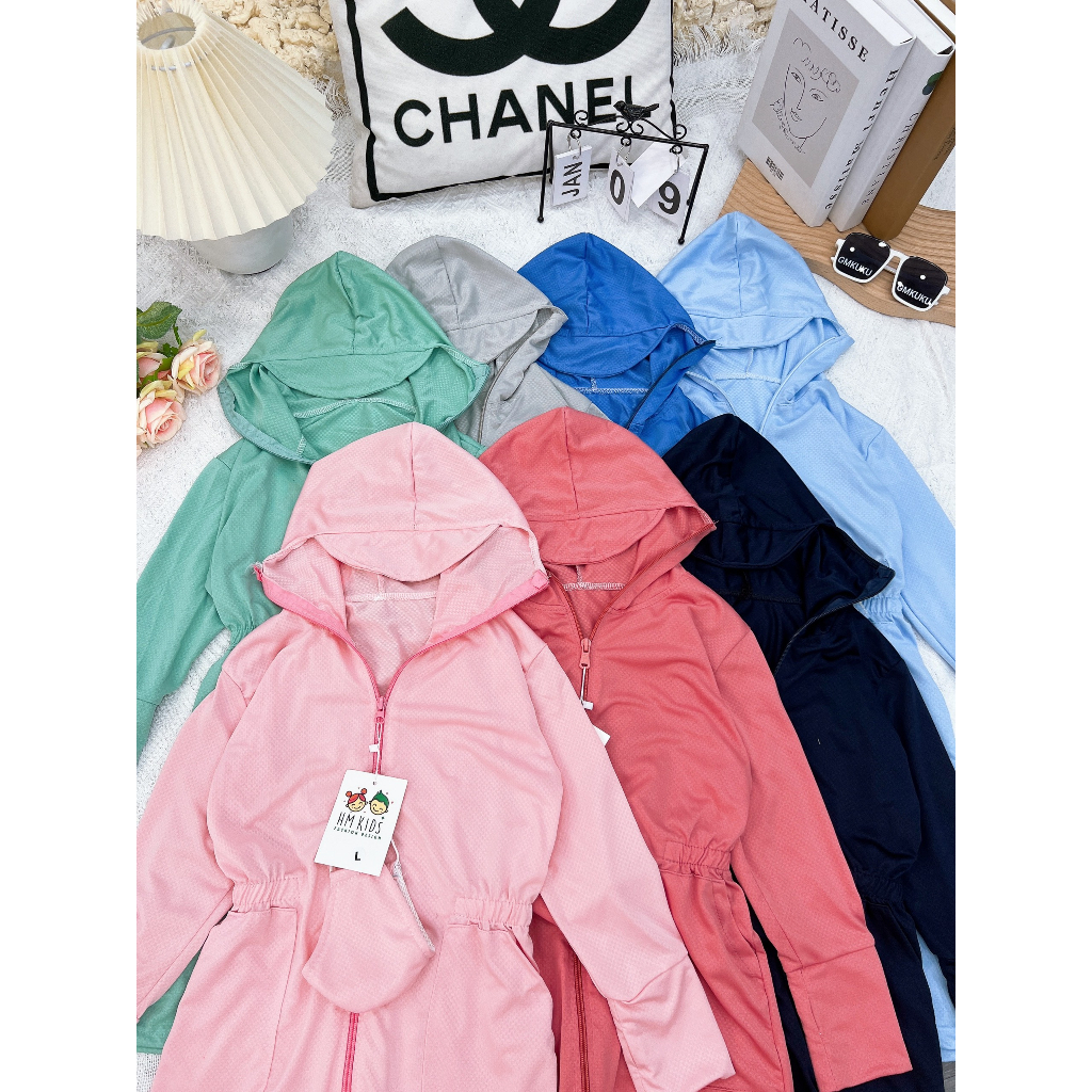 Áo chống nắng cho bé gái  áo chống nắng chất dày dặn