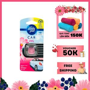 Nước hoa ô tô cao cấp Ambi Pur - Tinh dầu ô tô kẹp cửa gió xe hơi nhập khẩu Châu Âu 2ml hoàn toàn từ thiên nhiên