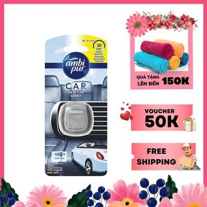 Nước hoa ô tô cao cấp Ambi Pur - Tinh dầu ô tô kẹp cửa gió xe hơi nhập khẩu Châu Âu 2ml hoàn toàn từ thiên nhiên