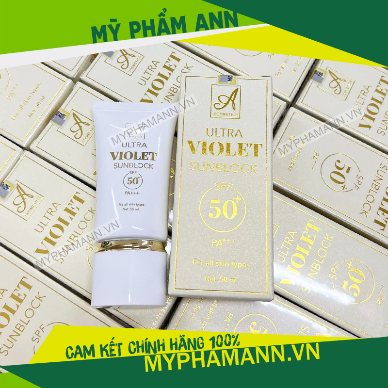 Kem chống nắng Phương Anh Ultra Violet A Cosmetics