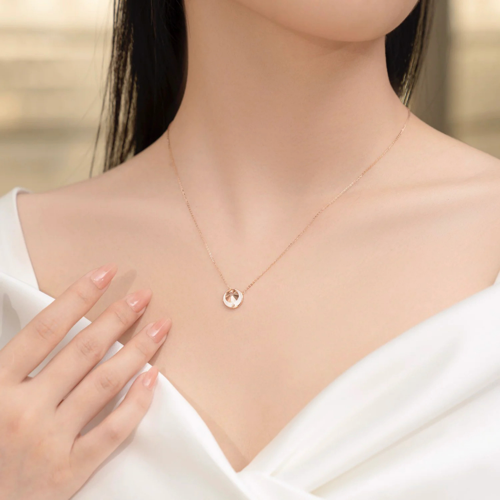 Dây Chuyền Vàng 18K DCZ012 Huy Thanh Jewelry