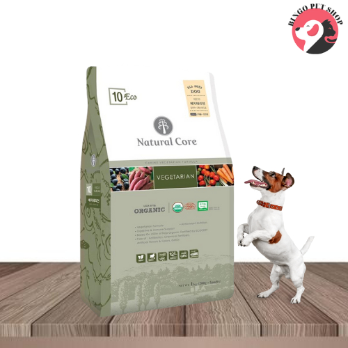 6kg Thức ăn hữu cơ chay cho chó Natural Core Eco 10 Hàn Quốc