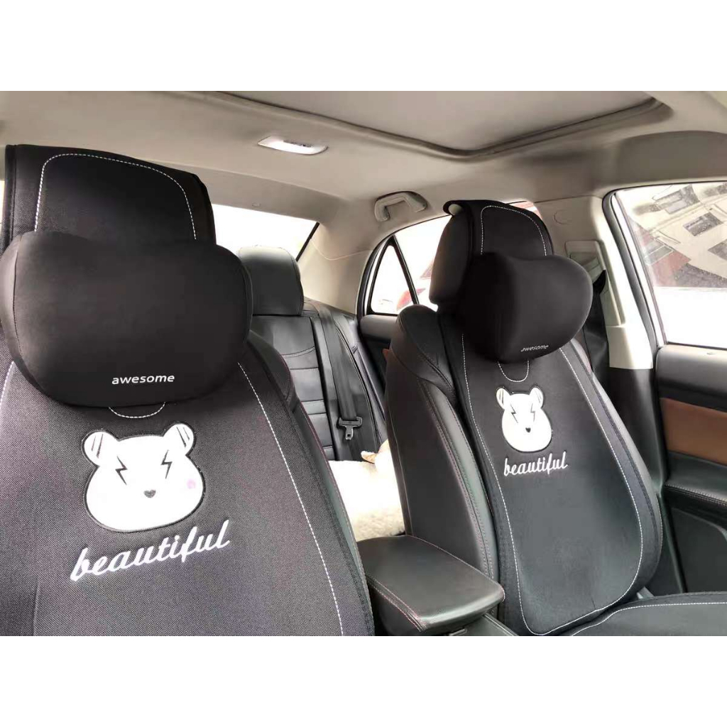 BỘ GỐI ĐẦU VÀ TỰA LƯNG CAO SU NON CHÍNH HÃNG AWESOME, SỬ DỤNG 4 MÙA THOÁNG KHÍ HỖ TRỢ LÁI XE ĐƯỜNG DÀI | BigBuy360 - bigbuy360.vn