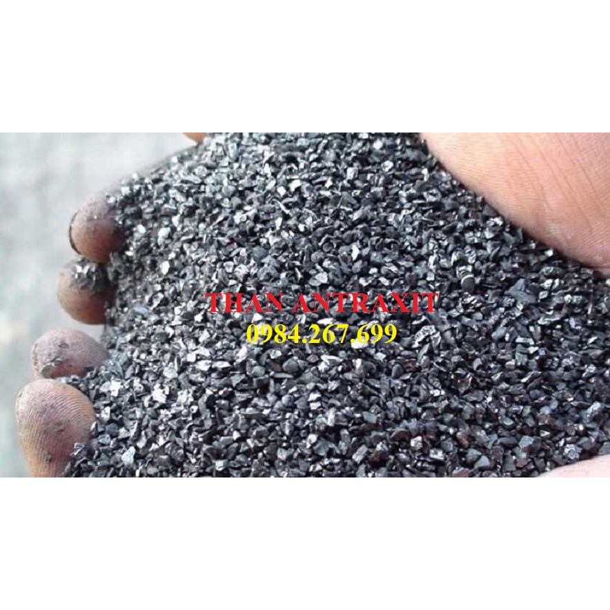 Than hoạt tính Antraxit dùng trong lọc nước gói 0,5kg và 1kg (Nhập mã MYHA2023 để được giảm 6% cho đơn hàng trên 200k ♥♥