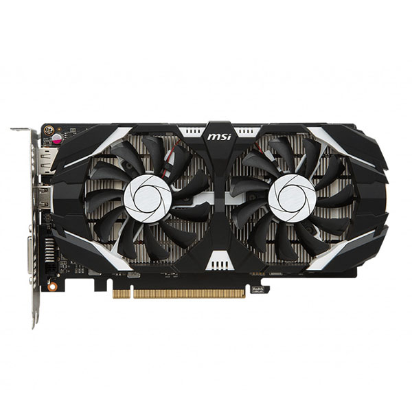 CARD MÀN HÌNH MSI GTX 1050TI 4GB 2 FAN MSI