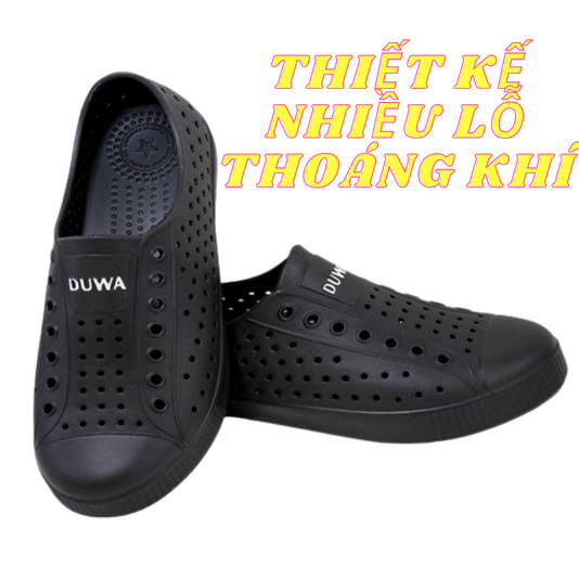 Giày đi mưa cho nam siêu nhẹ siêu bền đẹp chất liệu nhựa bền nhẹ và thoải mái đi trong thời tiết mưa.đi biển.đi làm...