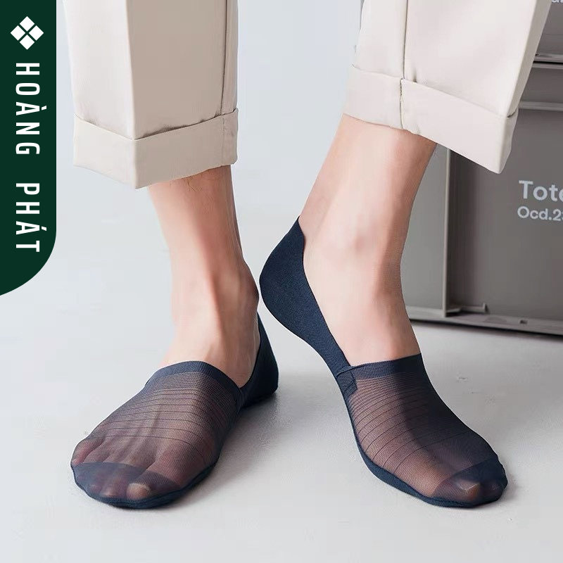Tất Lười Nam Mùa Hè Chống Hôi Chân Phù Hợp Đi Giày Lười Và Giày Thể Thao