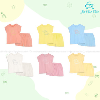 Bộ Quần Áo Cộc Sát Nách Yume Punchun Chất Cotton