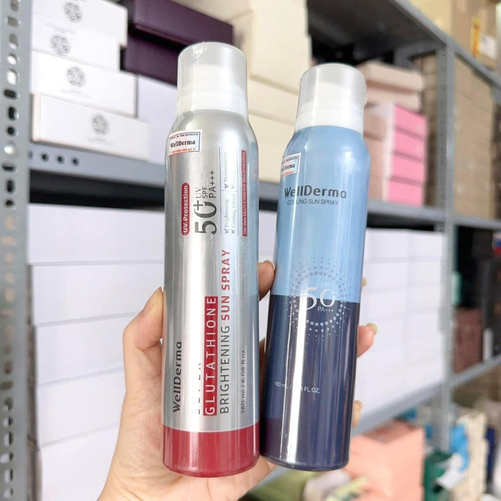 Xịt chống nắng WELLDERMA SUN SPRAY